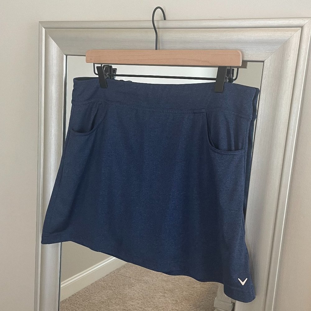Callaway Women's Blue Golf Tennis Skort Size Large